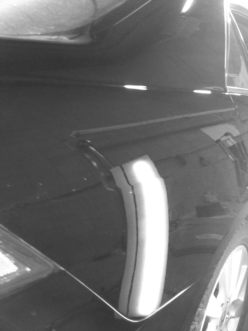 After image of dent repair