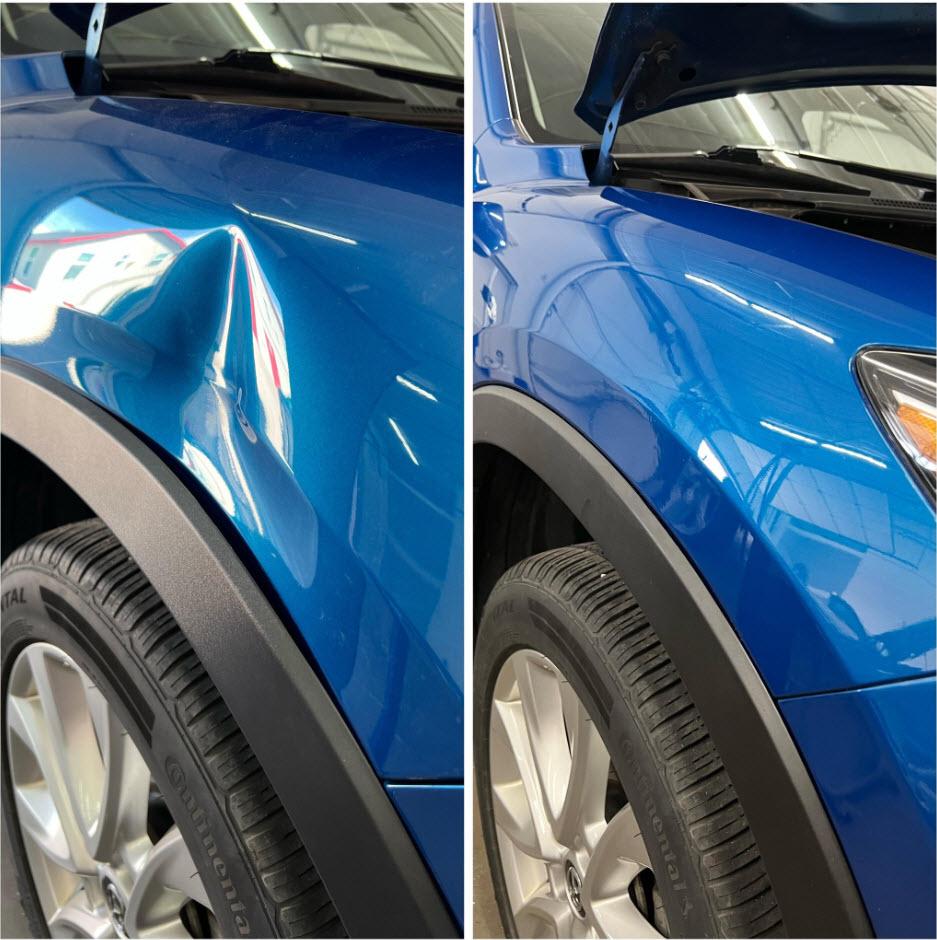quality paintless dent repair (PDR)